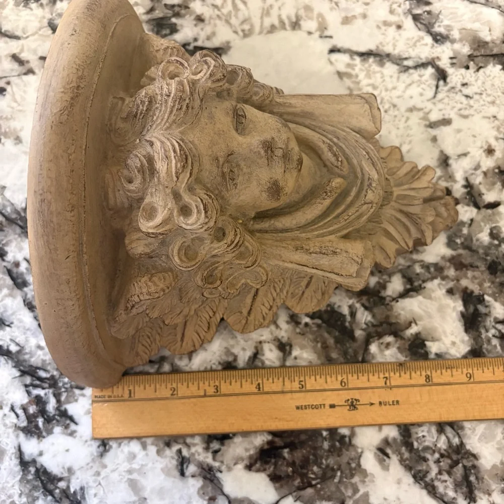 Angel Cherub Wall Shelf French Country Cottagecore Old World European Decor